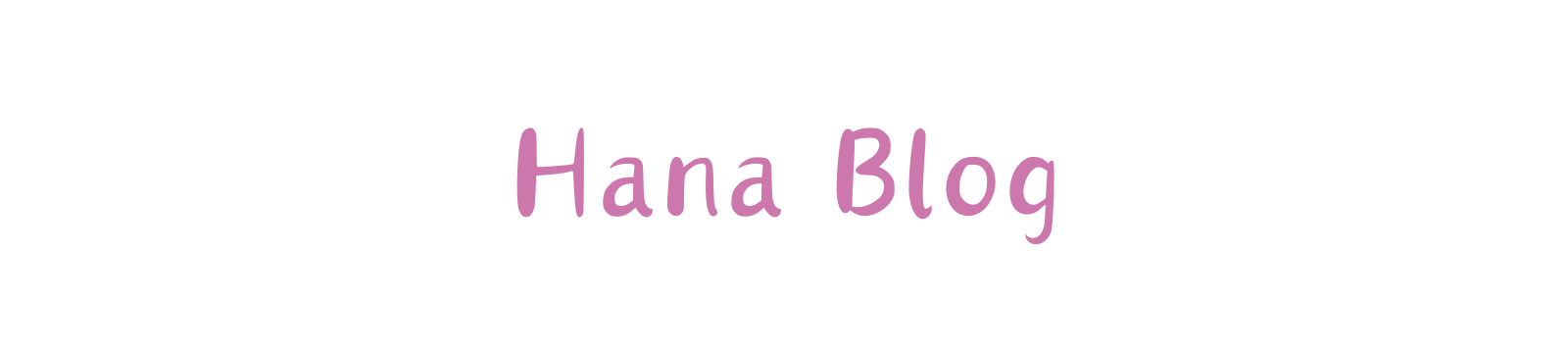 Hana Blog